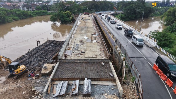 Kementerian PU Pulihkan Konektivitas Bekasi, Progres Jembatan Kemang Capai 92%