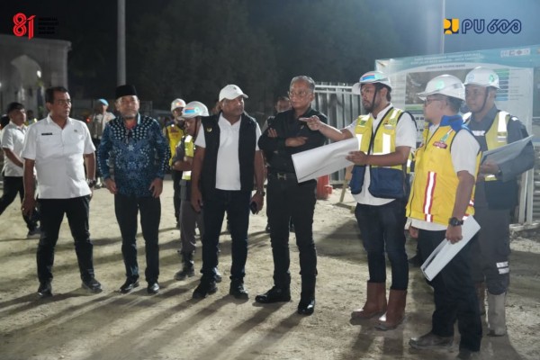 Menteri Dody Targetkan Jembatan Kr. Tingkeum dan Teupin Mane Fungsional Akhir Agustus 2026