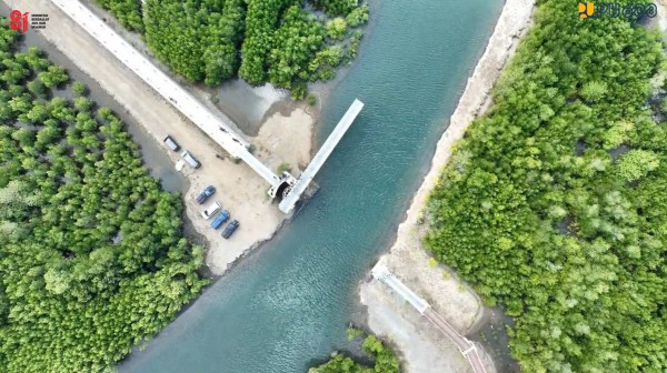 Kementerian PU Hadirkan Jembatan Gantung Geser Pertama di Indonesia, Permudah Aktivitas Kapal Nelayan dan Akses Warga Lombok Barat