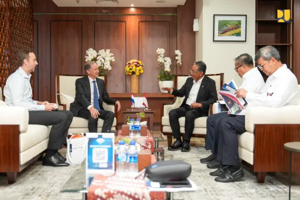 Menteri Dody dan Dubes Belanda Bahas Kerja Sama Bidang Sumber Daya Air