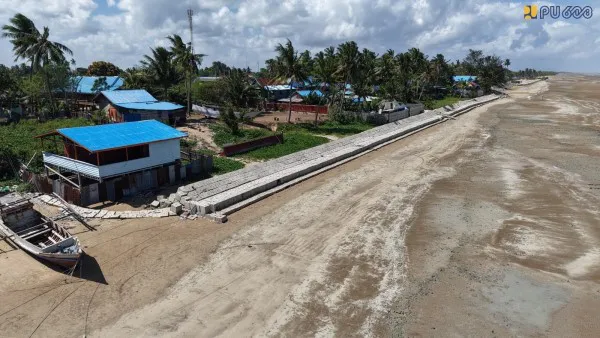 Cegah Abrasi dan Intrusi Air Laut, Kementerian PU Lanjutkan Pengamanan Pantai Lampu Satu Merauke