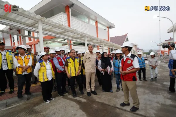 Tinjau Fasilitas di Bali, Menteri PU Pastikan 82 Sekolah Rakyat Nasional Siap Gelar KBM