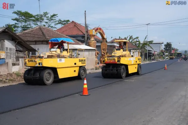 Penanganan Jalan Gondanglegi – Balekembang Malang Ditargetkan Rampung Akhir Tahun Ini