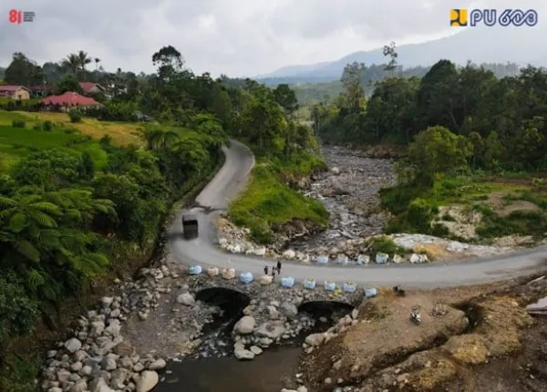 Kementerian PU Perkuat Titik Longsor Jalur Malalak, Pulihkan Konektivitas Pascabencana di Agam