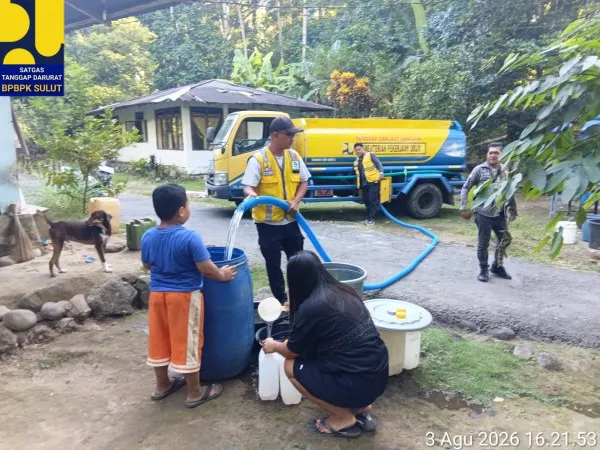 Kementerian PU Kerahkan Mobil Tangki dan Sarpras Air Bersih untuk Mengatasi Kekeringan di Sangihe