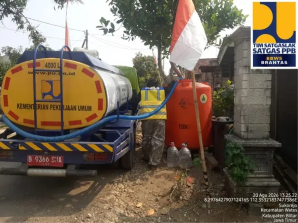 Kementerian PU Tangani 1.229 Lokasi Kekeringan, 41 Ribu Hektare Sawah dan 616 Ribu Jiwa Terbantu