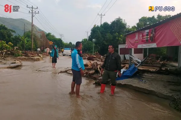 Banjir Melanda Parigi Moutong, Kementerian PU Gerak Cepat Siagakan Peralatan Penanganan